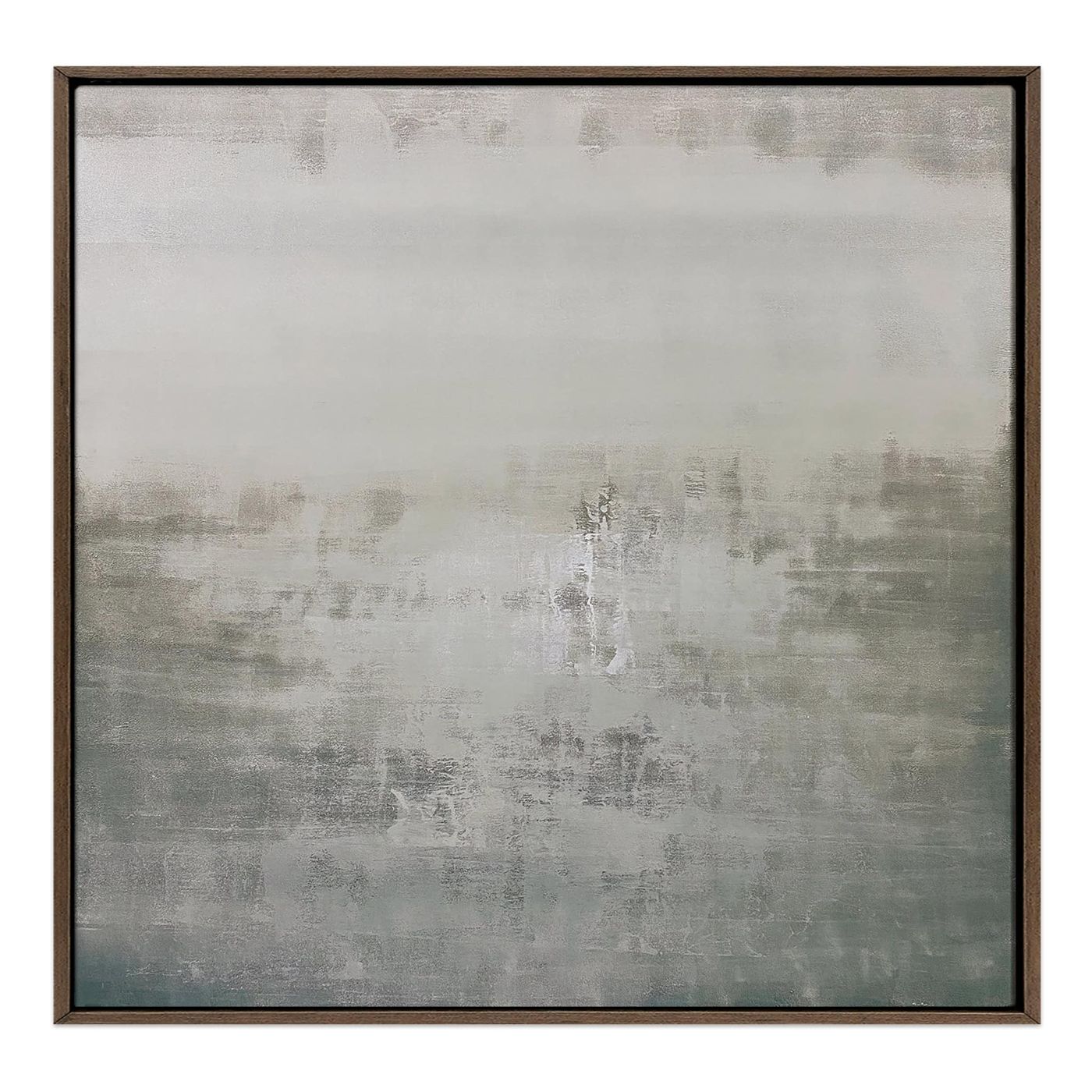 Abstract No 224 by Nivas Kanhere Framed Canvas Wall Art Print