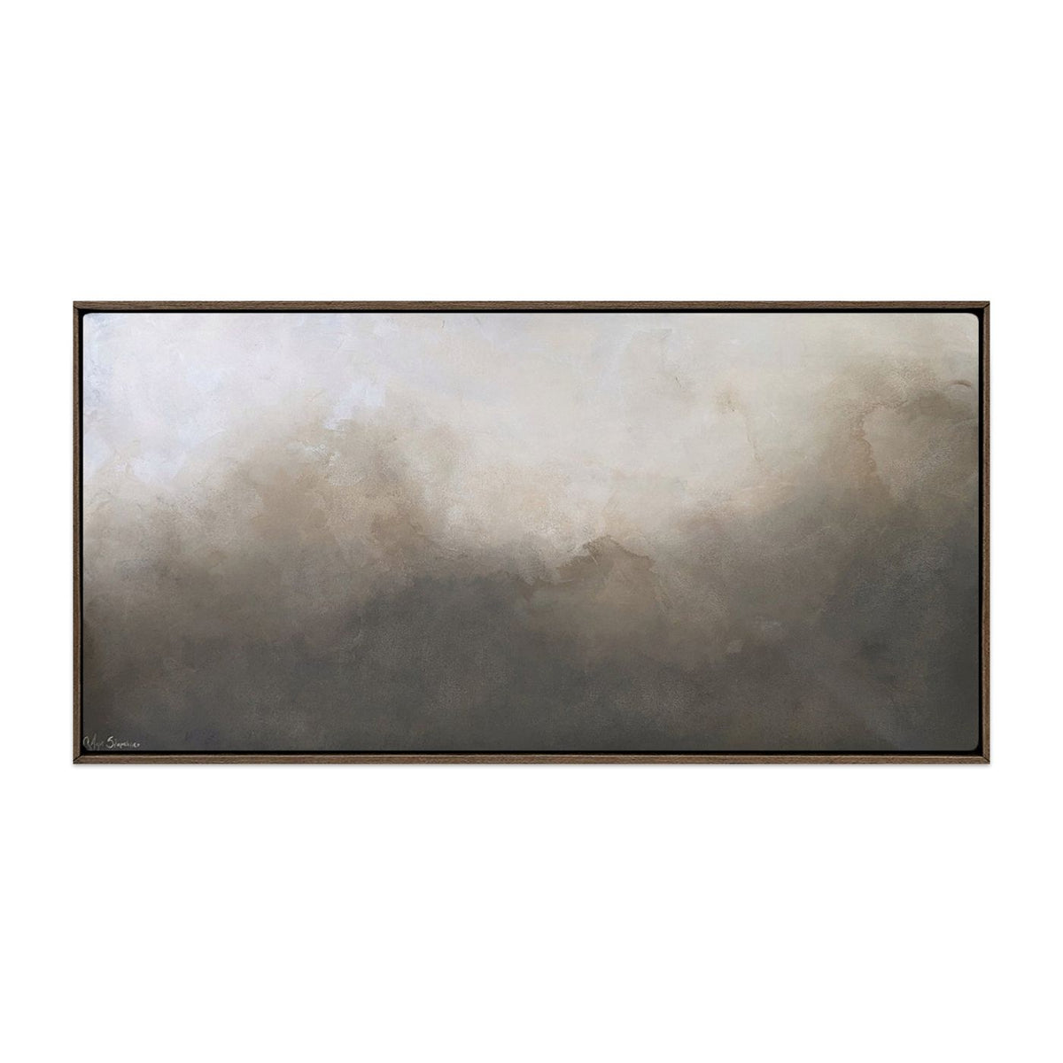 Earthsong by Gabriela Azar Schreiner Framed Canvas Wall Art Print